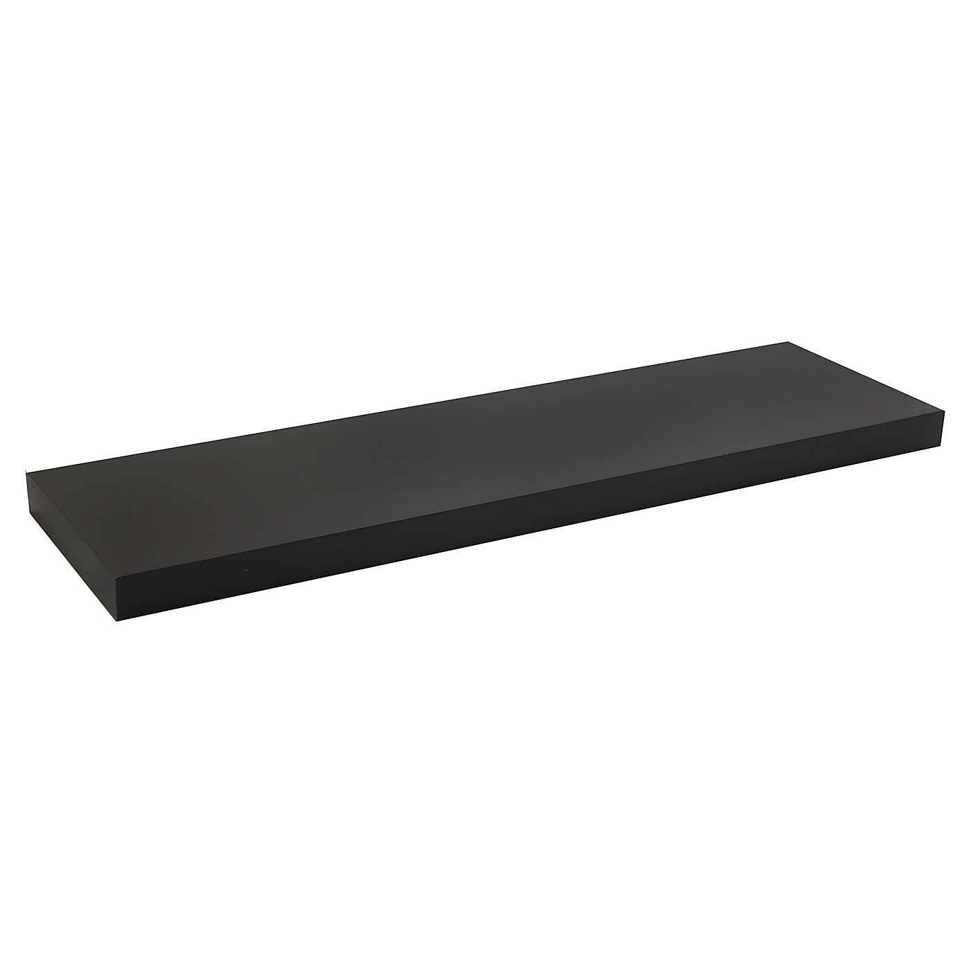 Black Floating Shelf