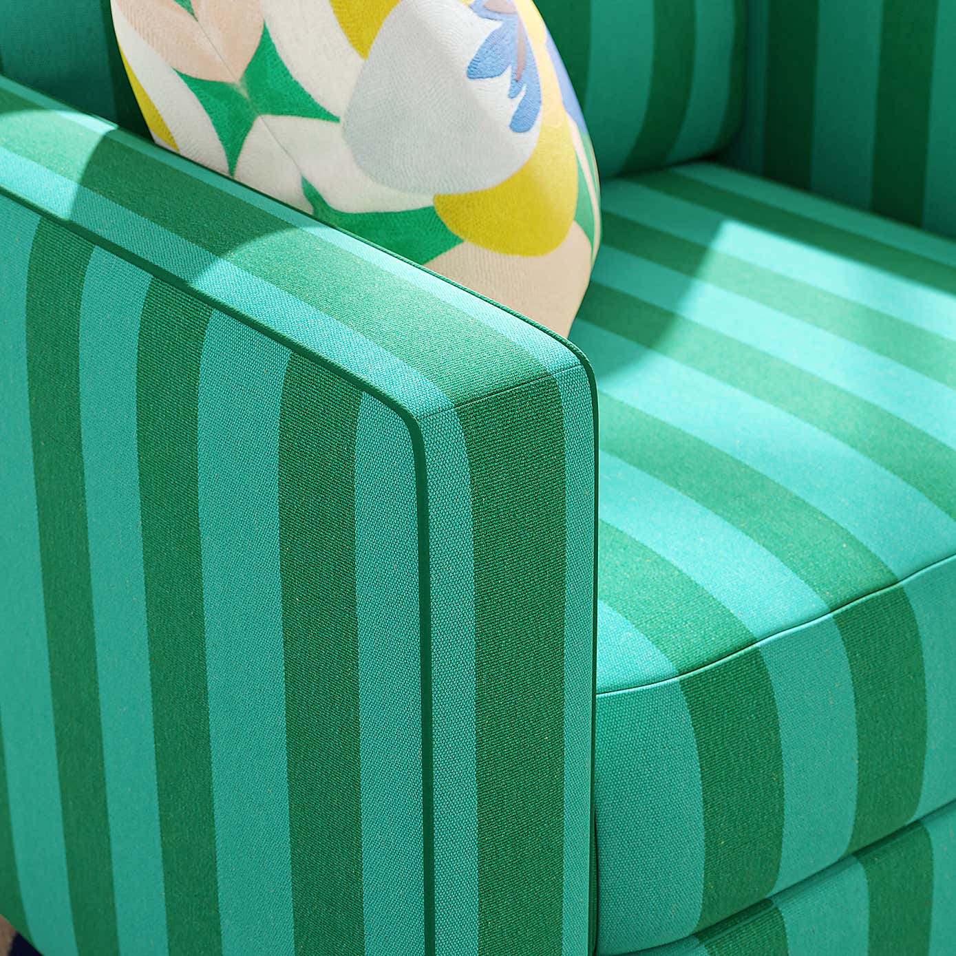 Woven Stripe Fabric Sample