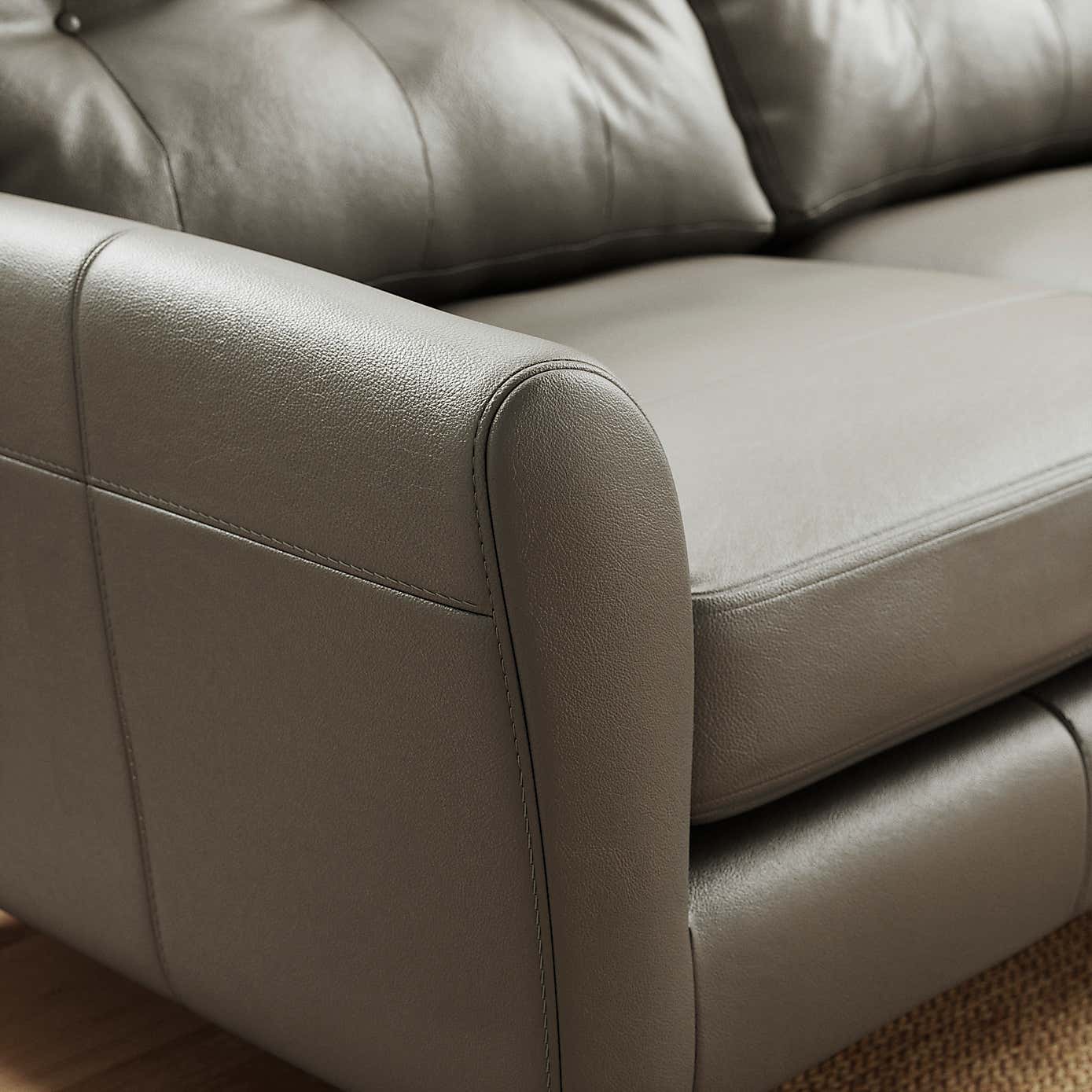 Sven Classic Leather 3 Seater Sofa