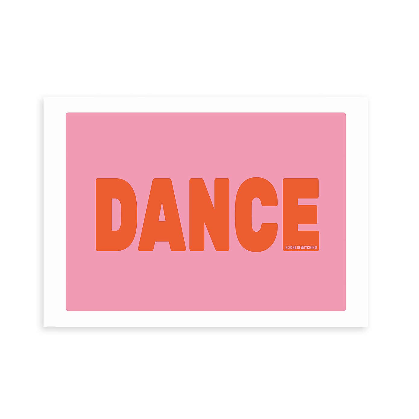 East End Prints Dance Framed Print