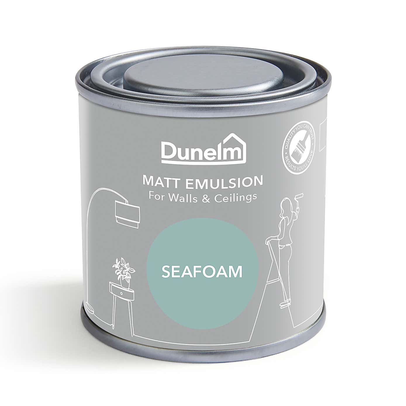 Dunelm Seafoam Matt Emulsion Paint