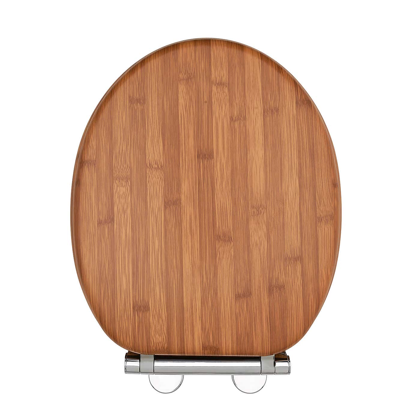 Bamboo Effect Toilet Seat