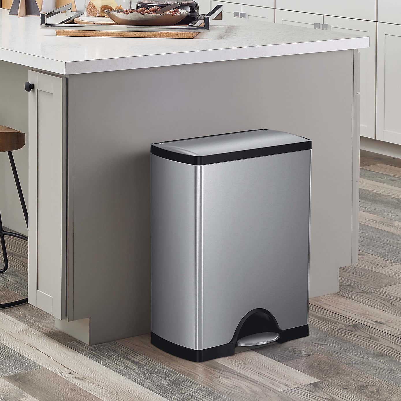 simplehuman 46 Litre Dual Compartment Pedal Bin