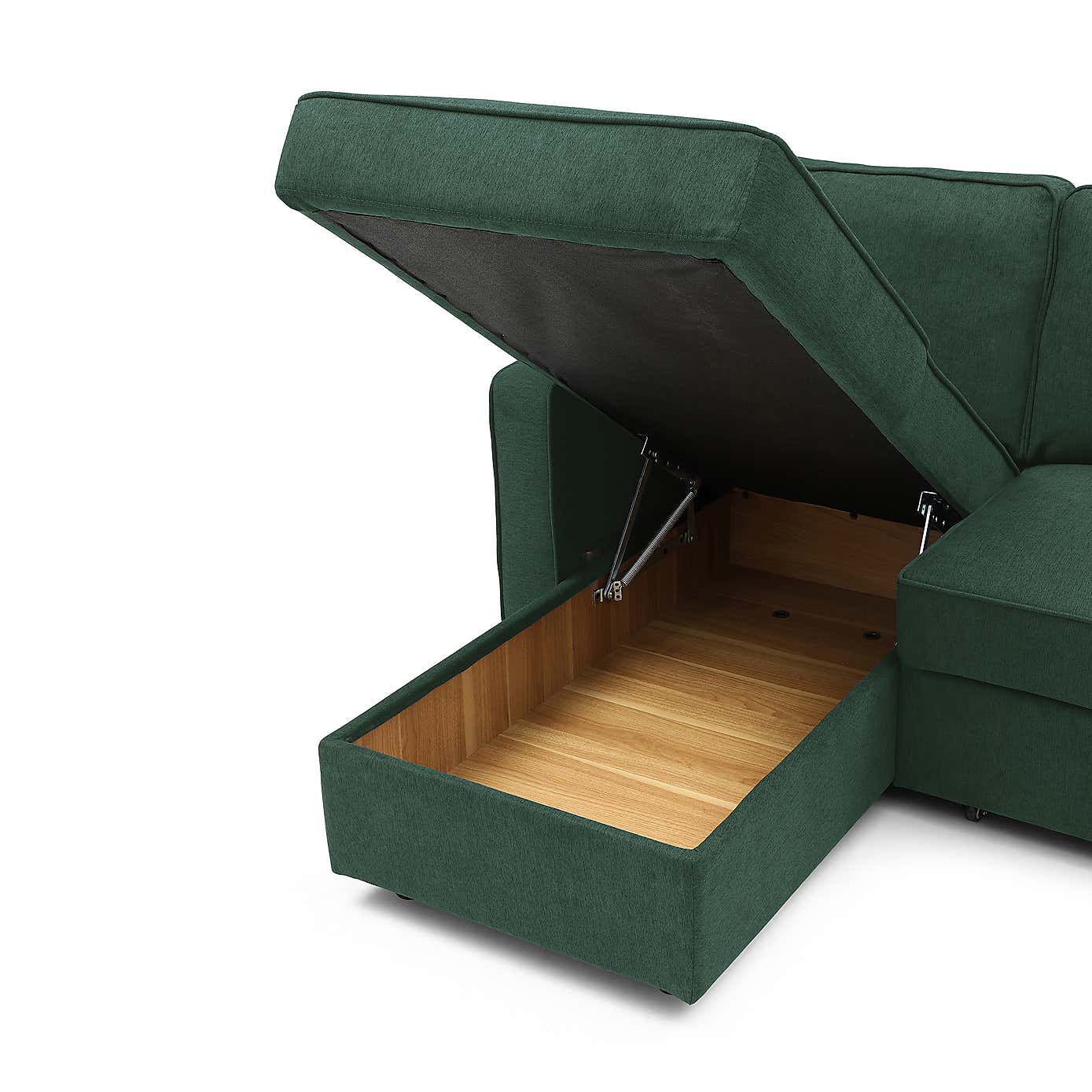 Kayden Reversible Woven Corner Double Sofa Bed