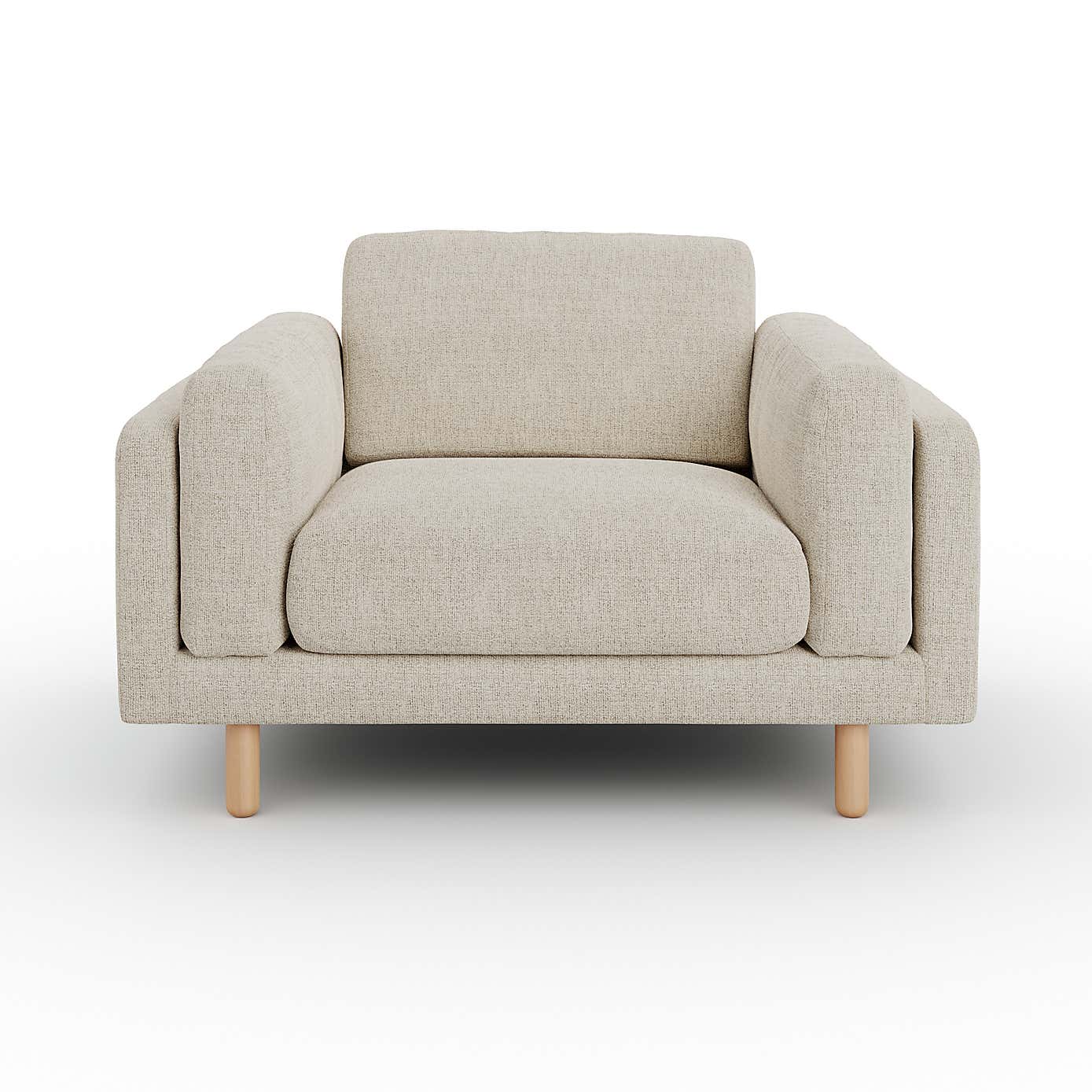 Newton Chunky Tonal Weave Snuggle Chair