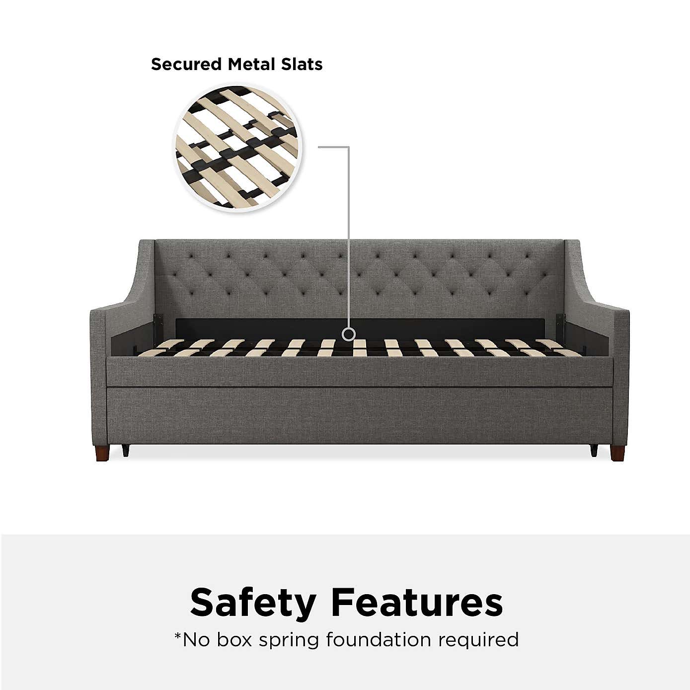 Novogratz Linen Daybed