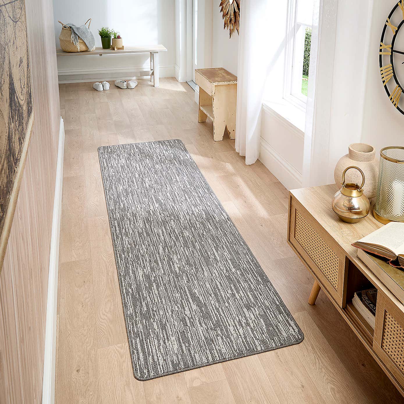 Marvel Broken Stripe Hard-wearing Washable Runner