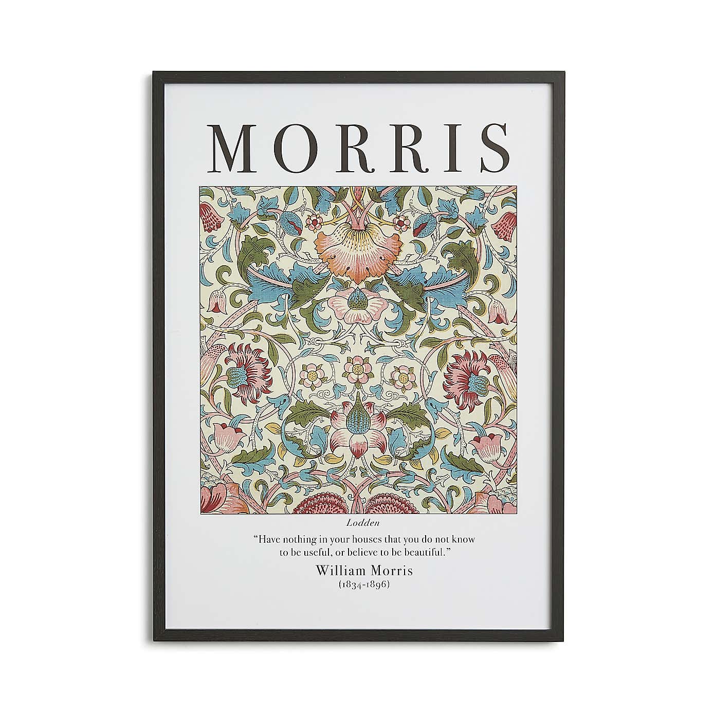 Lodden by William Morris Framed Print