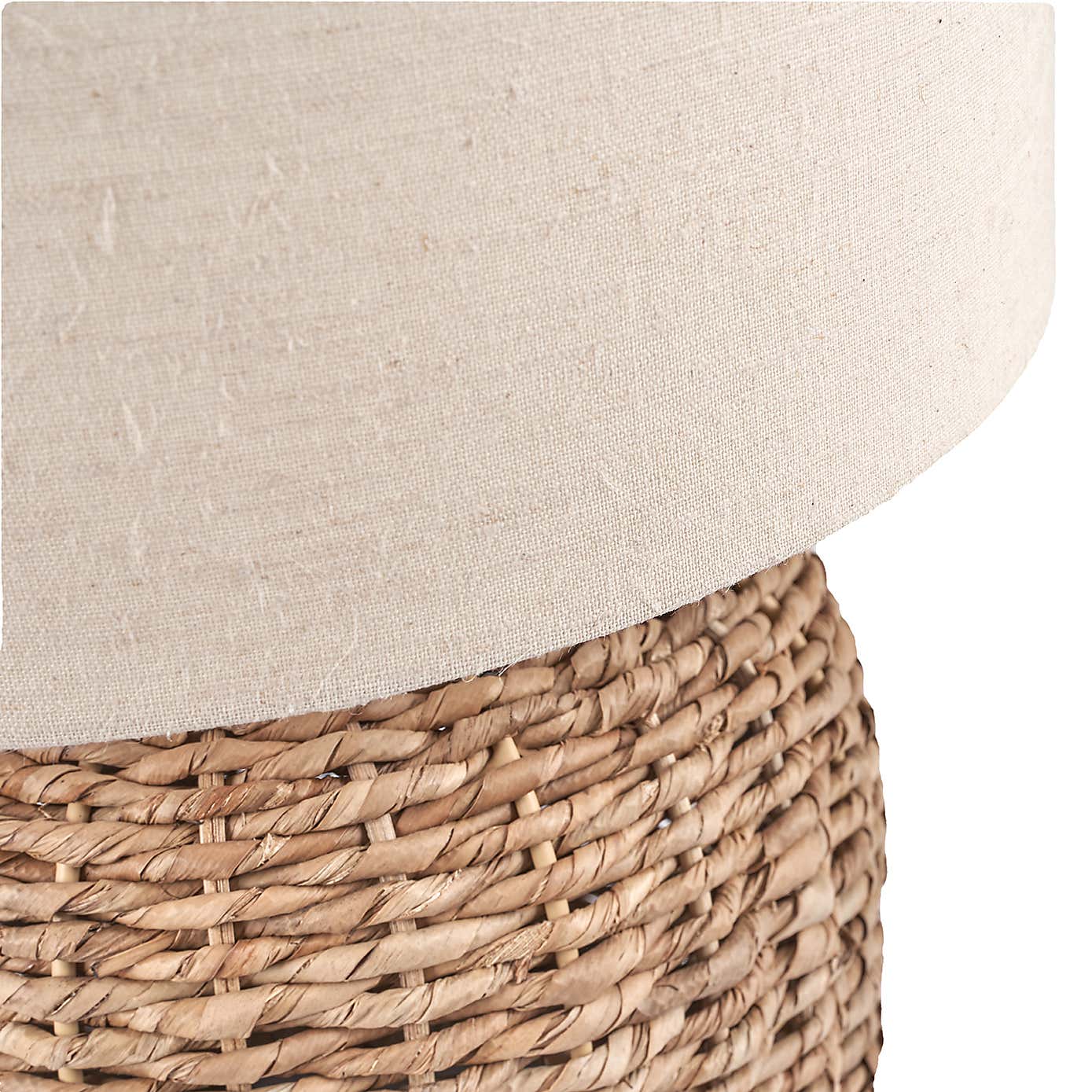 Acer Natural Woven Table Lamp