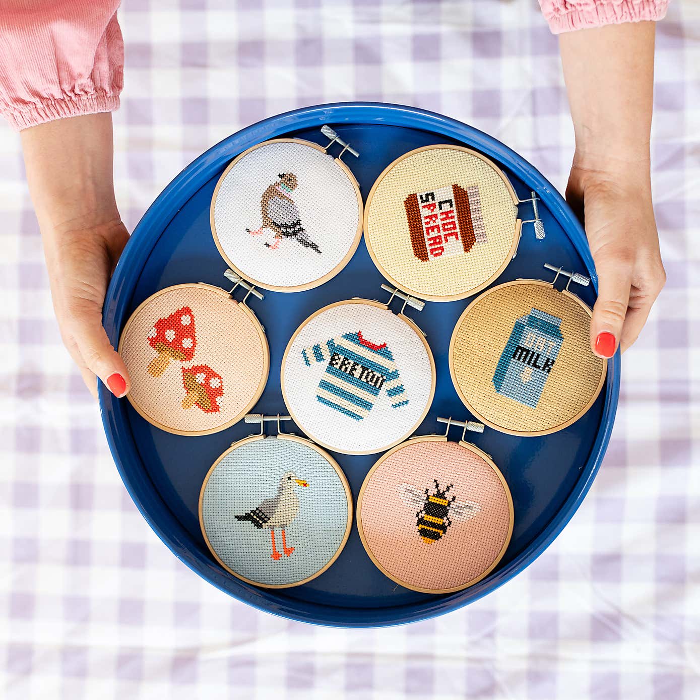 Cotton Clara Seagull Cross Stitch Kit