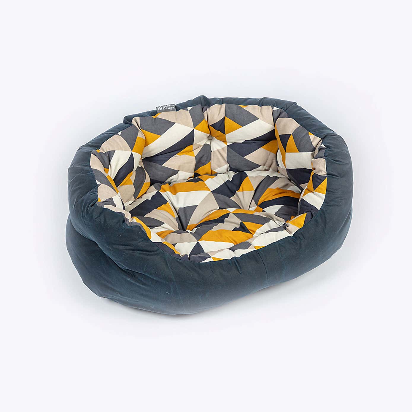 Danish Design Retreat Eco Wellness Geometric Dog Bed