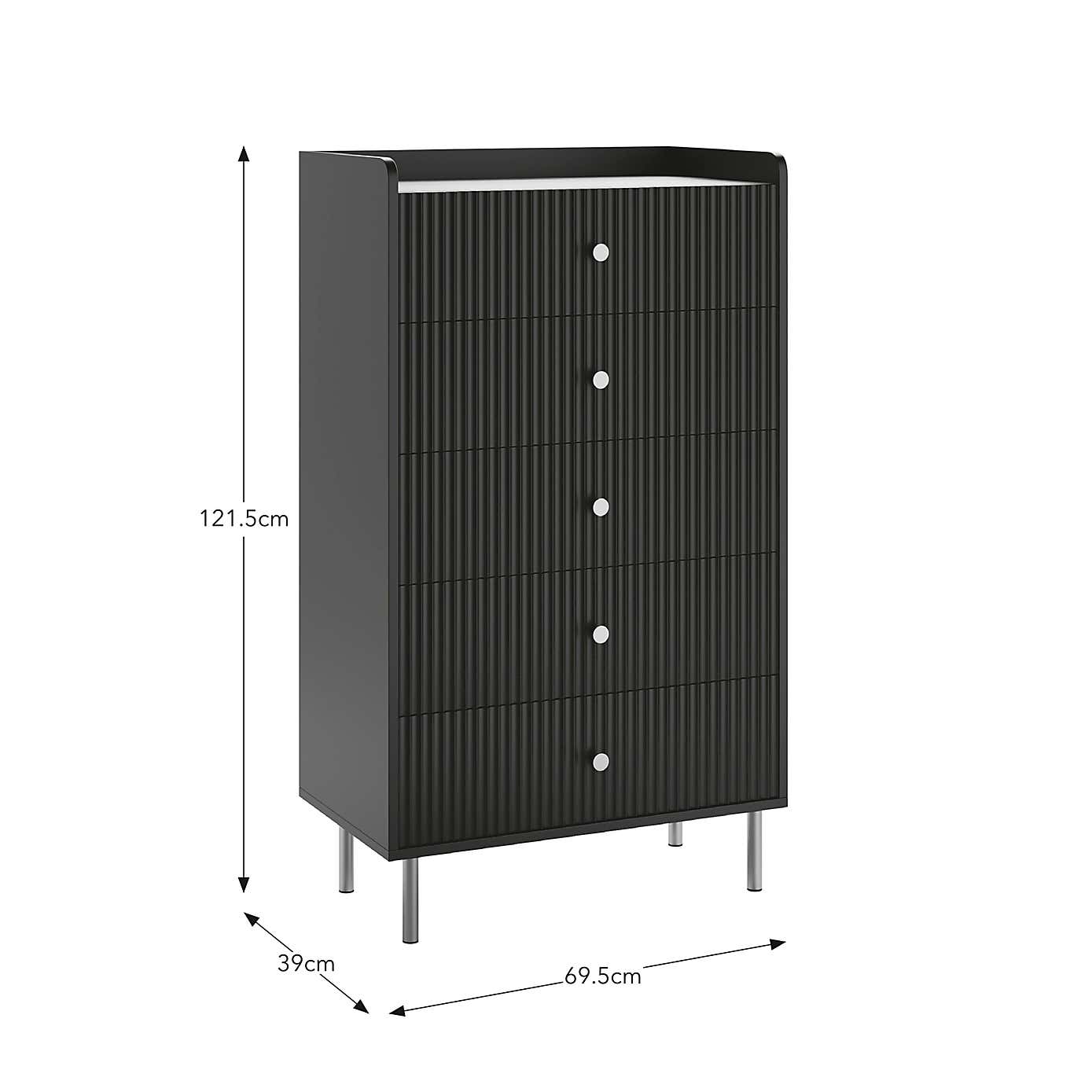 Georgi 5 Drawer Chest