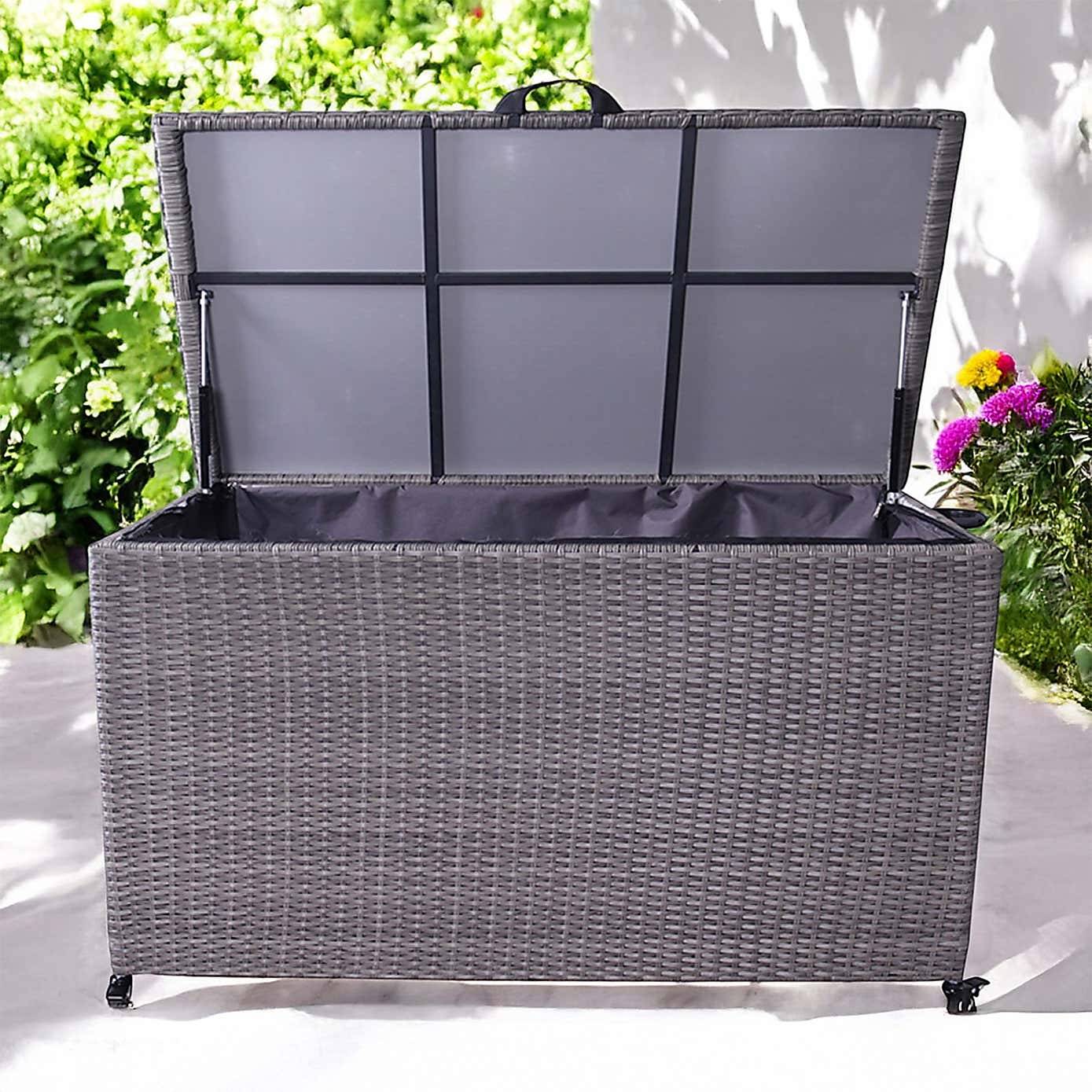 A.Mir Woven Cushion Storage Box, Large