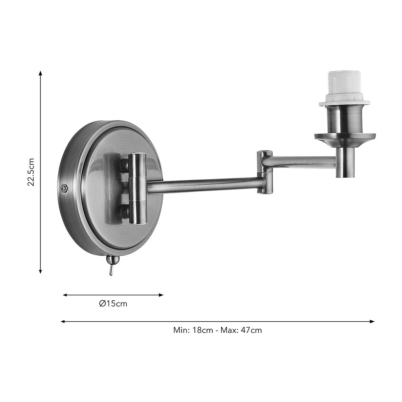 Preston Industrial Wall Light Fitting