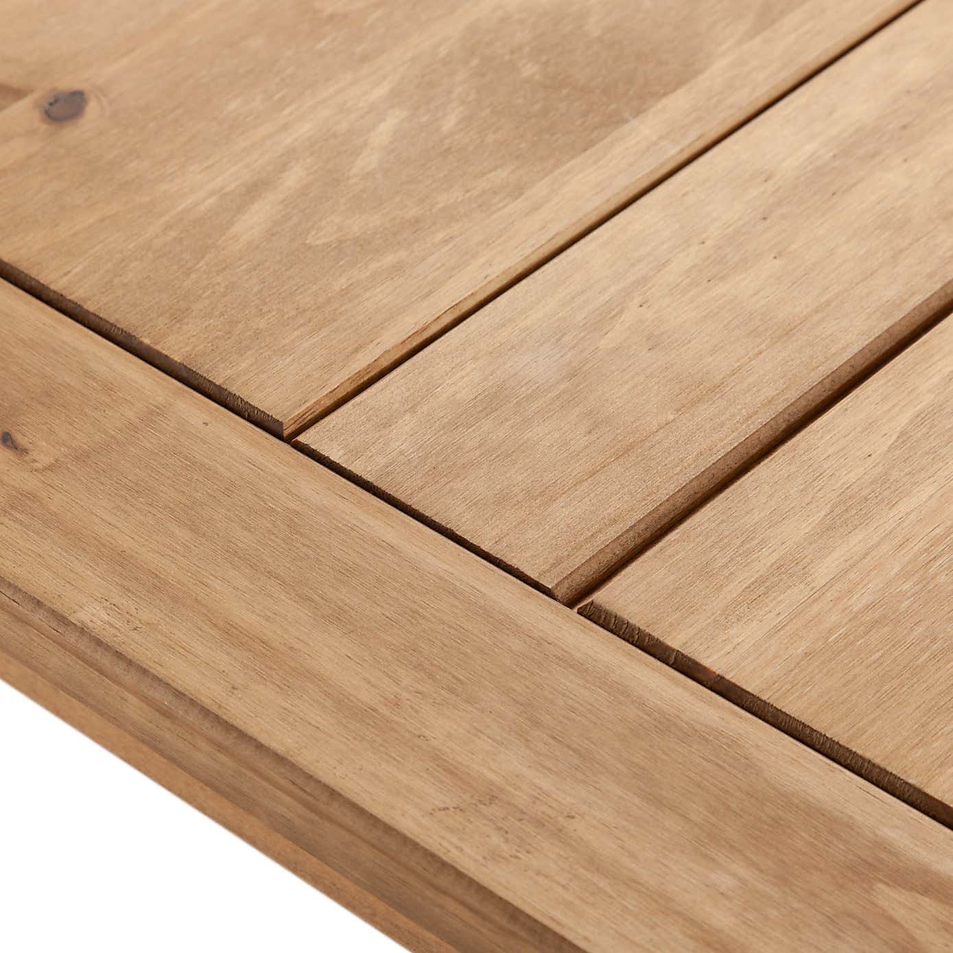 Corona Pine 6 Seater Dining Set