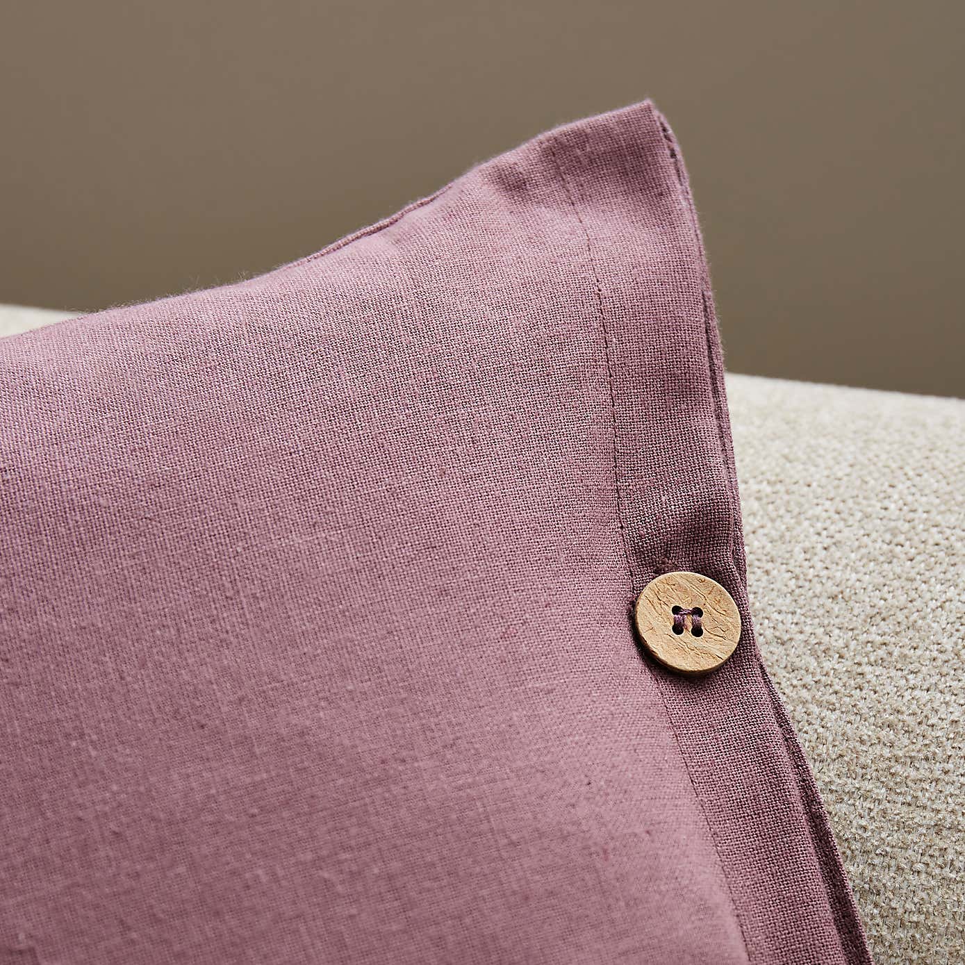 Cotton Linen Cushion Cover