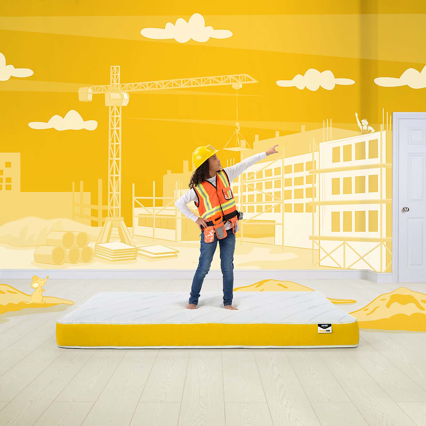 JayBe Simply Kids Anti Allergy Foam Free Pocket Sprung Mattress