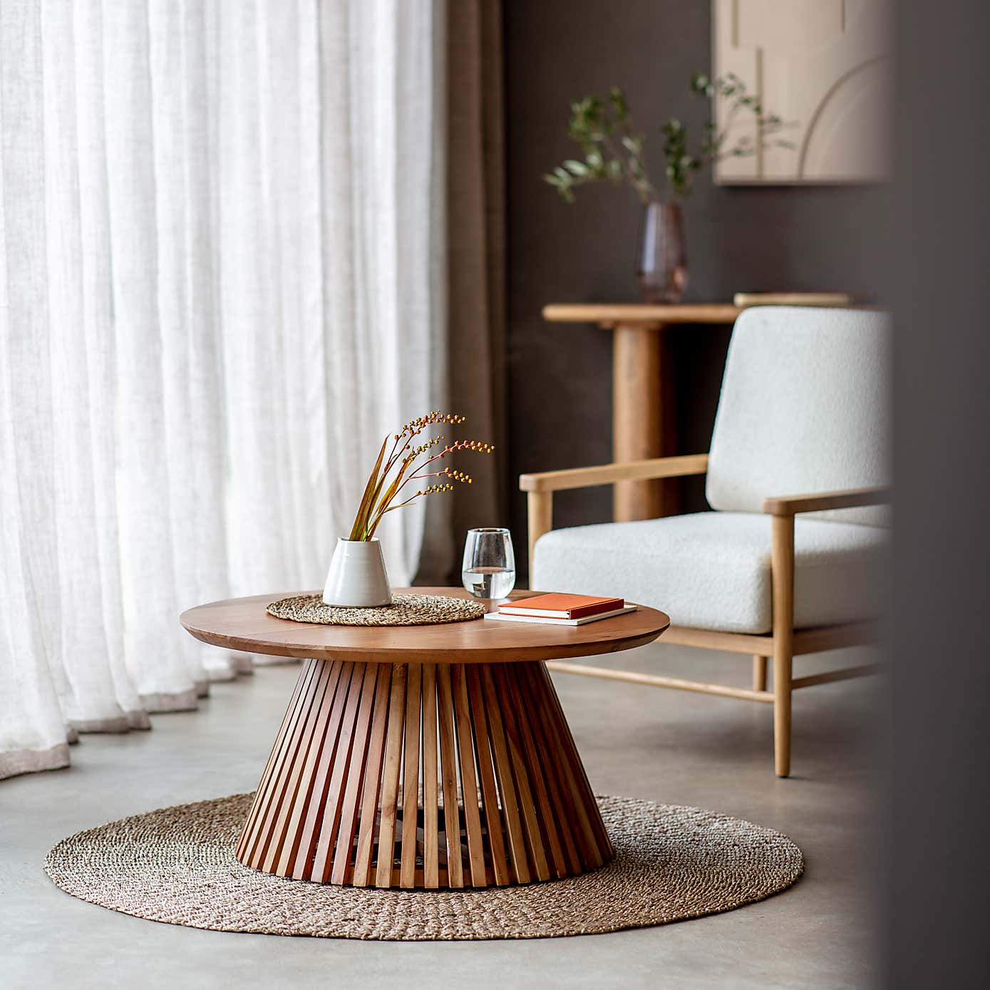 Dawson Slatted Coffee Table