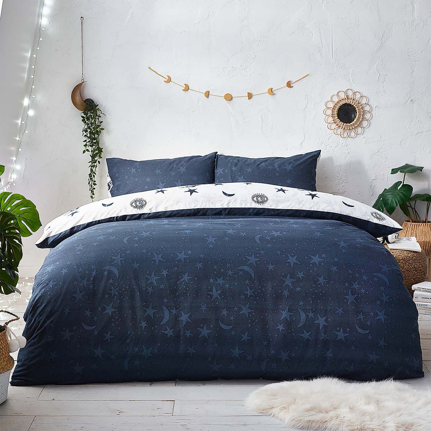 Style Lab Stargazer Duvet Cover and Pillowcase Set