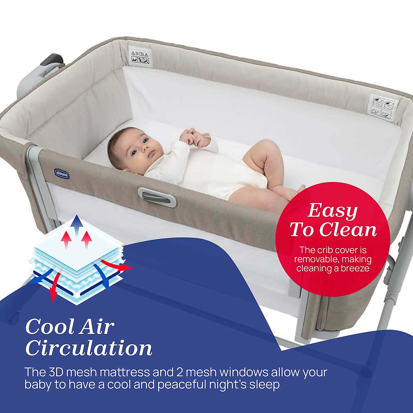 Chicco Next 2 Me Magic Evolution Crib