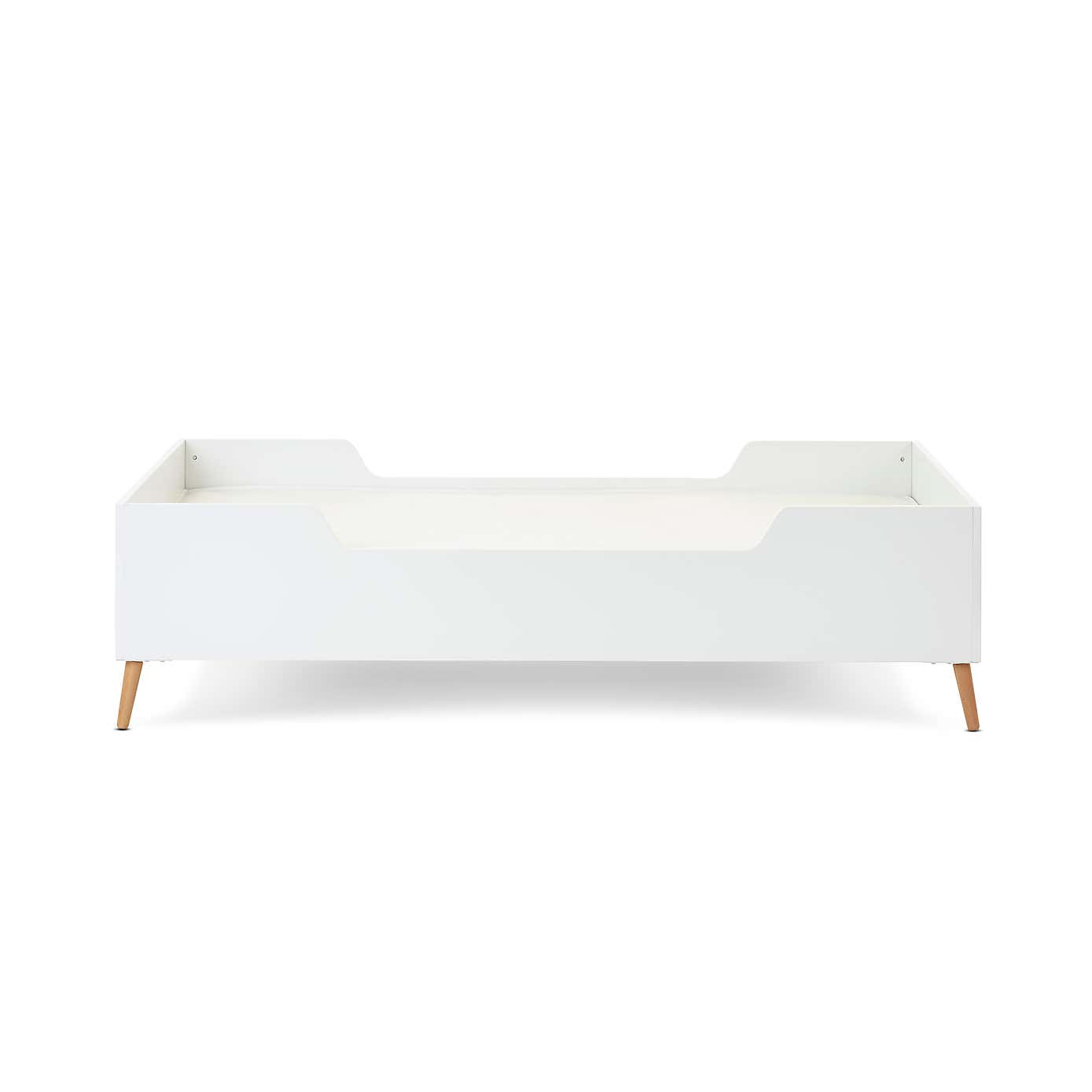 OBaby Maya Bed, White Painted Pine