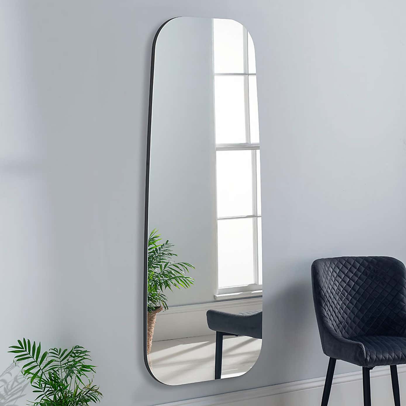 Yearn Hoxton Pebble Full Length Wall Mirror