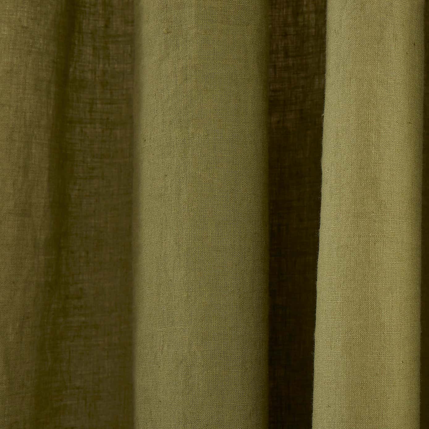 Linen Slot Top Curtains