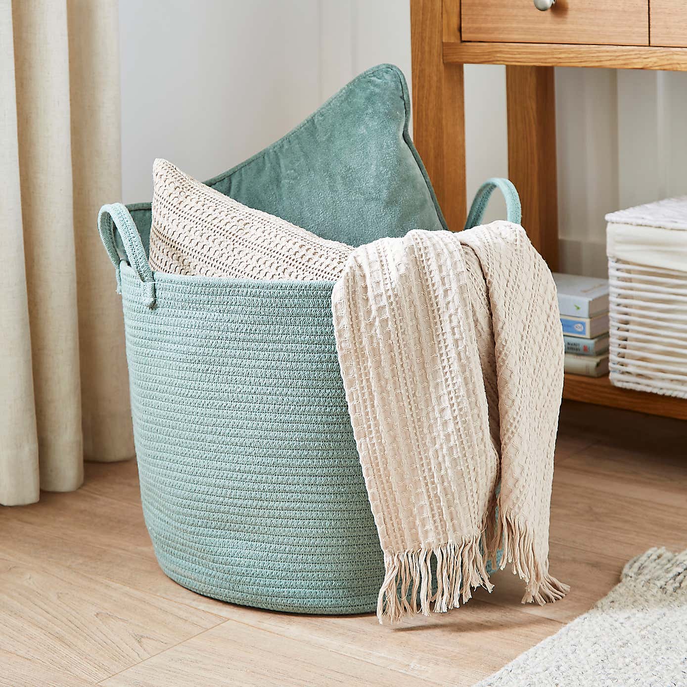 Large Fabric Storage Basket