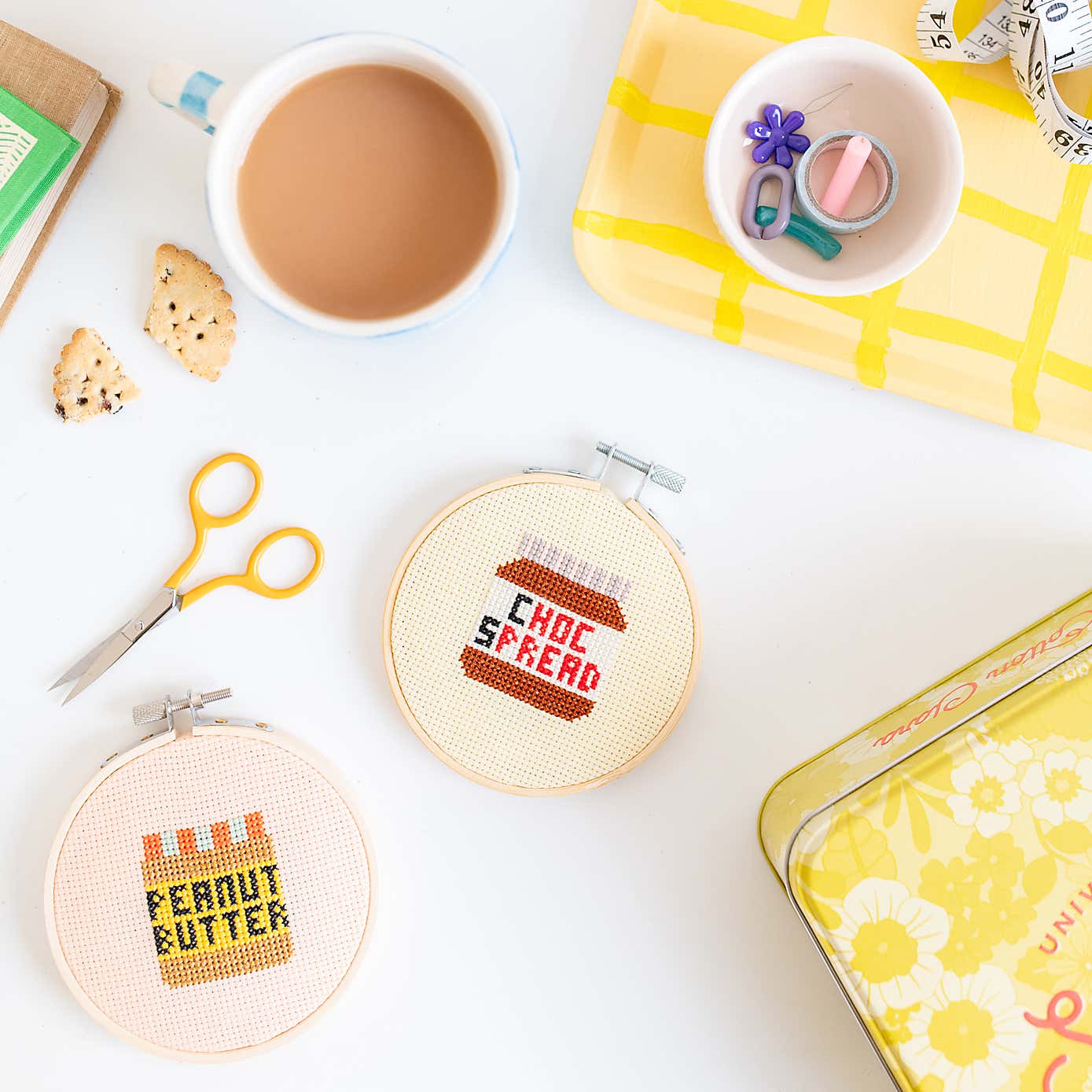 Cotton Clara Choc Spread Cross Stitch Kit