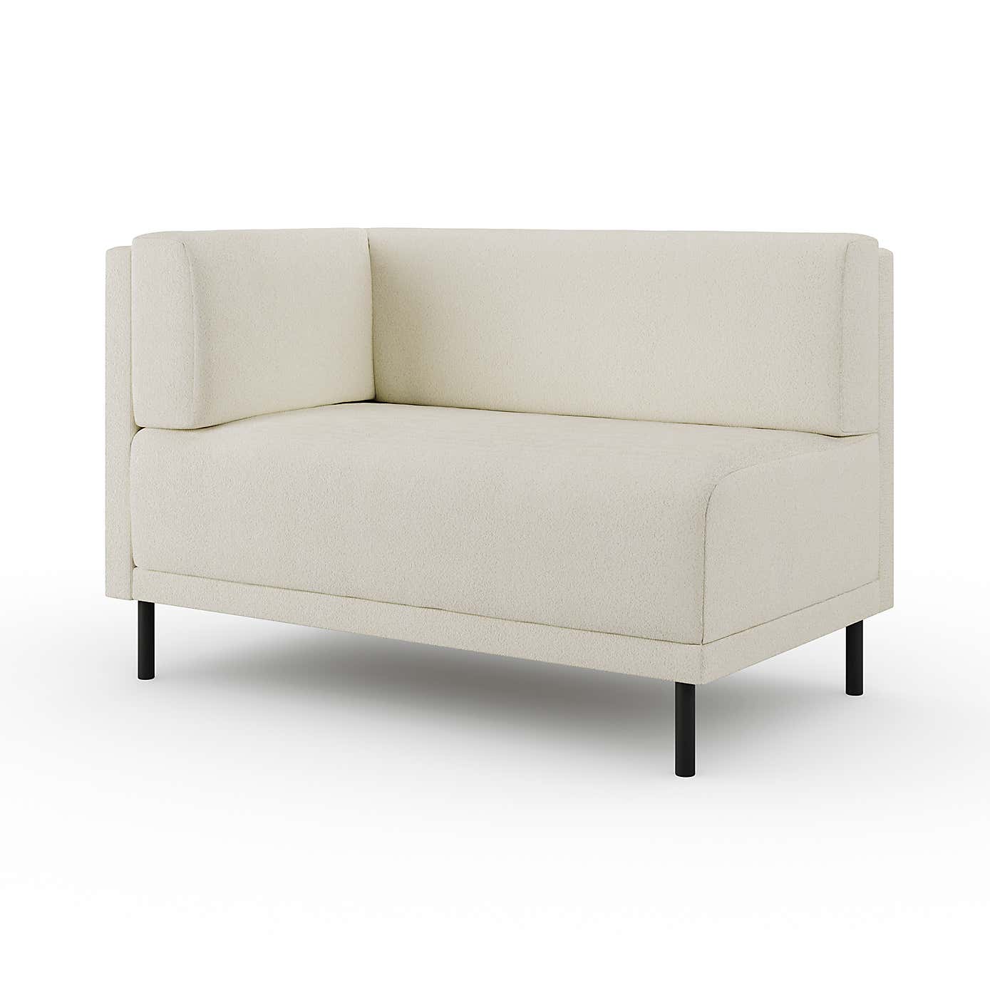 Mae Corner Dining Bench, Boucle