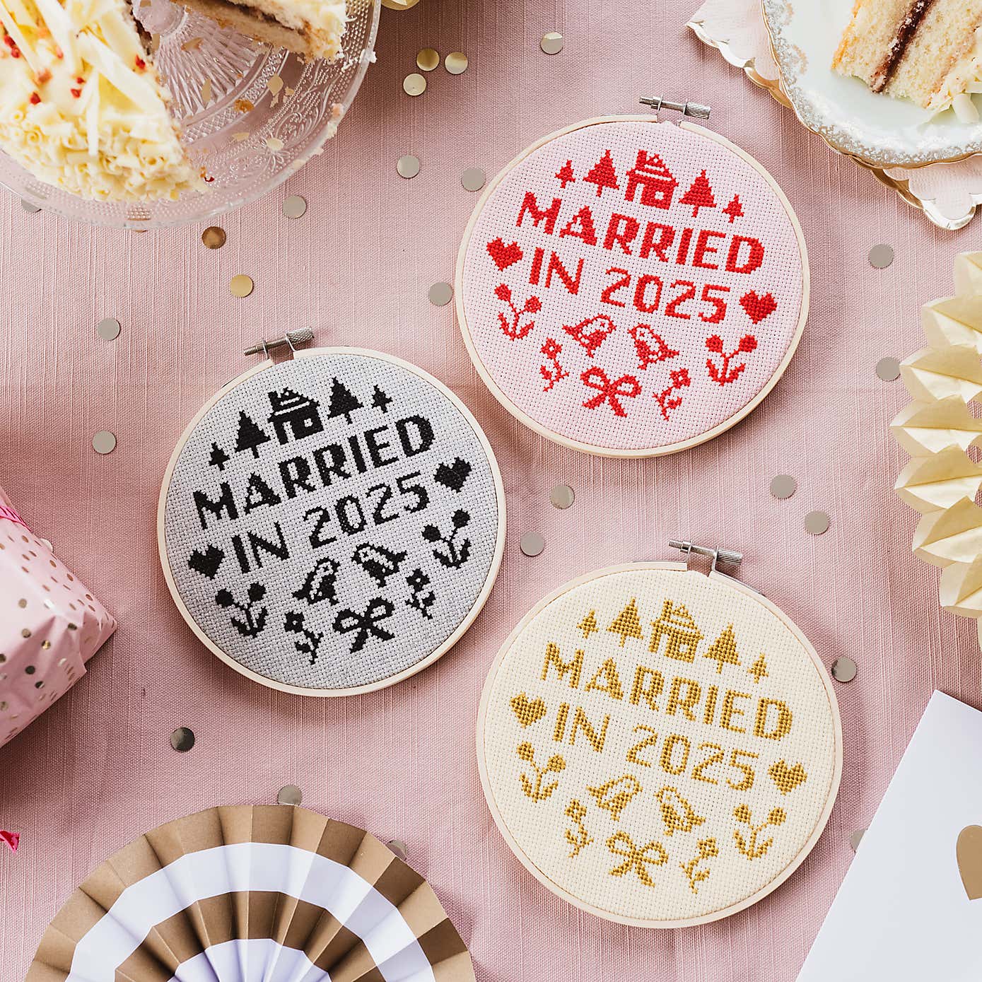 Cotton Clara Married in 2025 Cross Stitch Kit