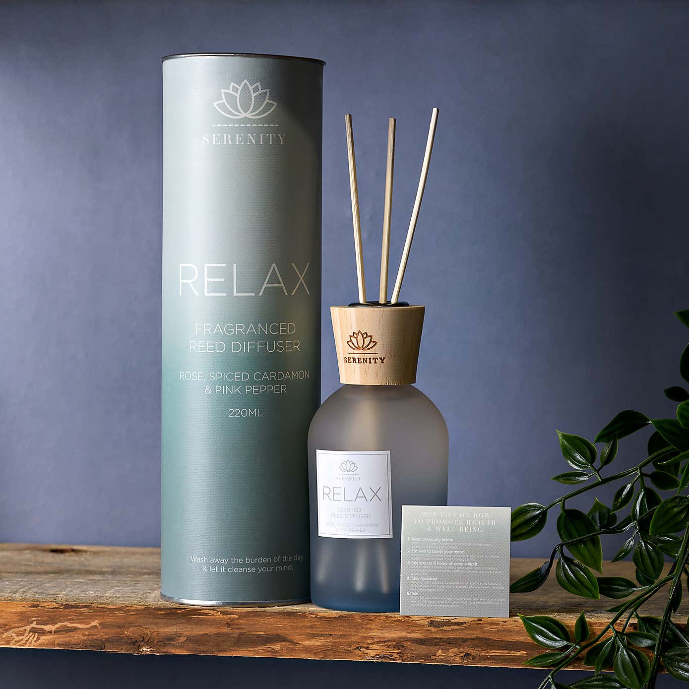Serenity Relax Reed Diffuser 220ml