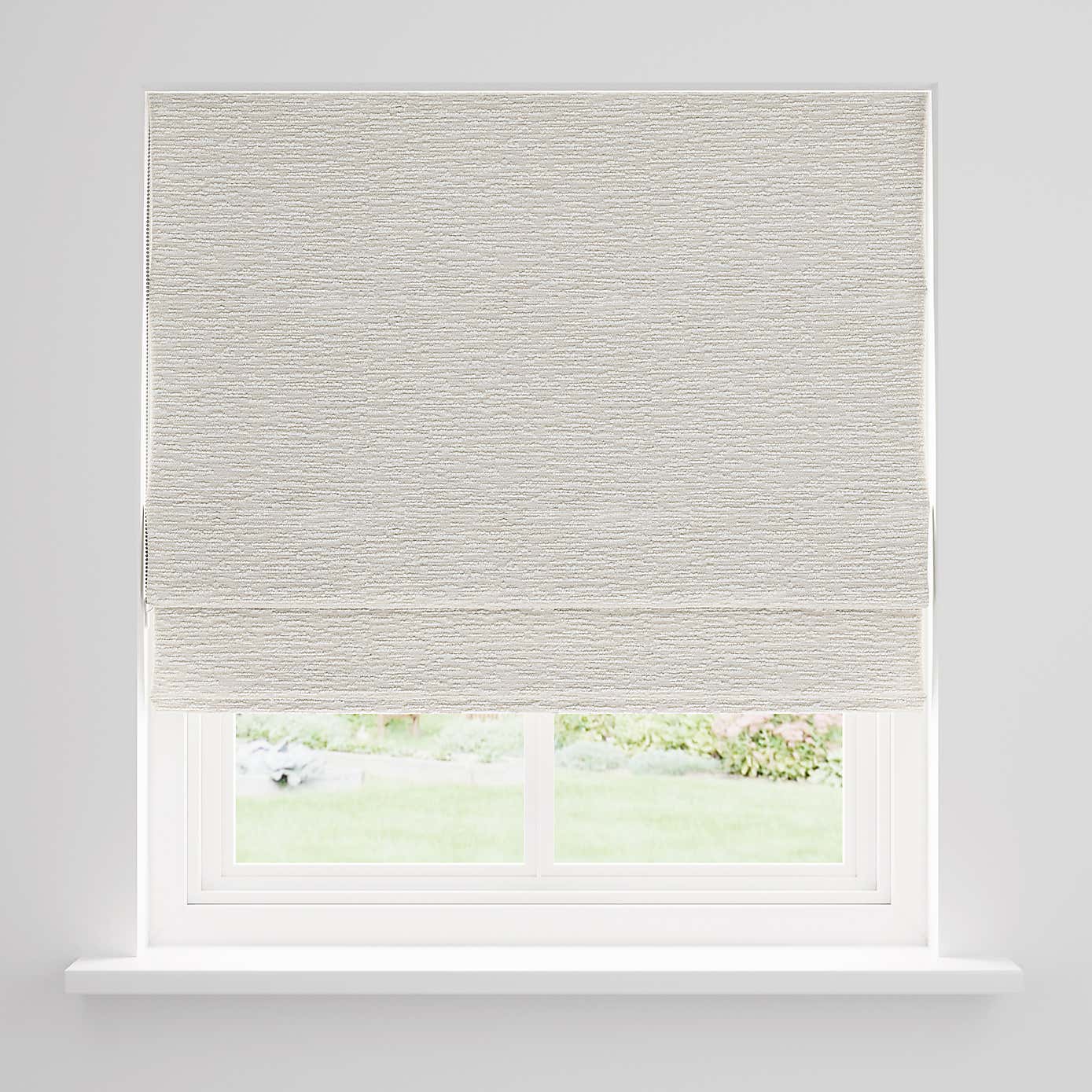 Boucle Natural Roman Blind