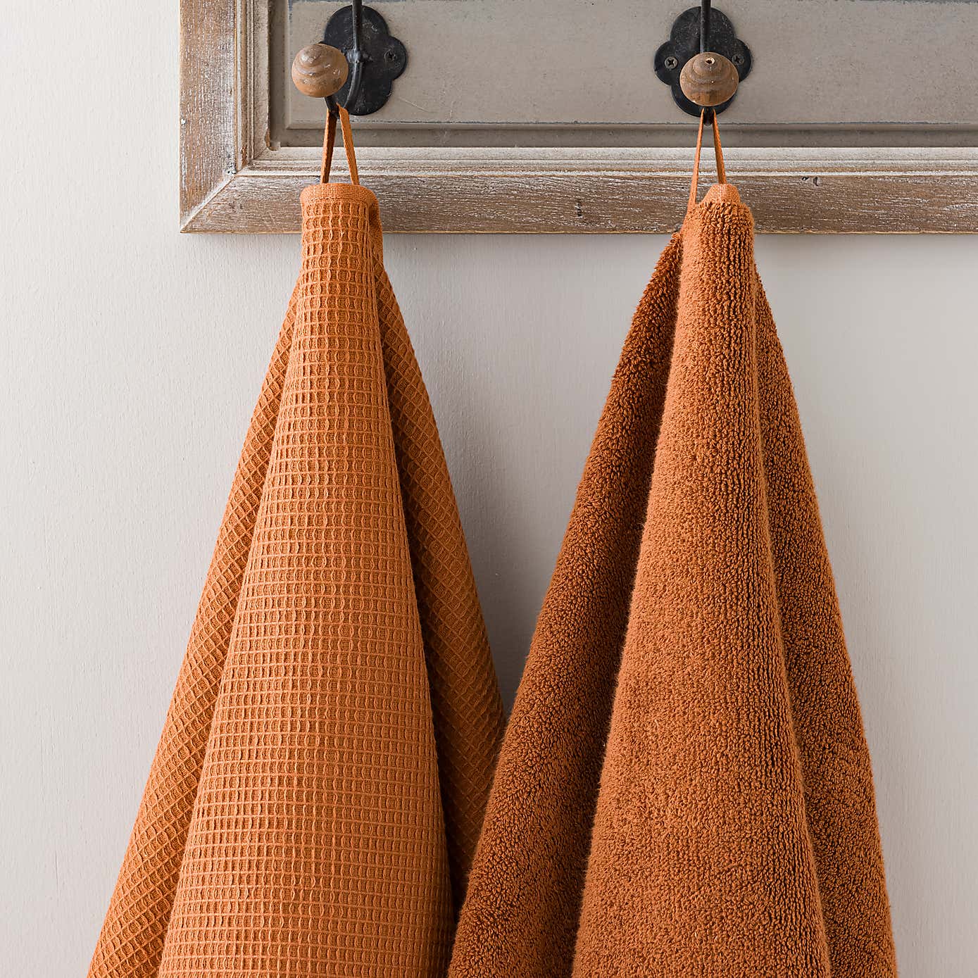 Organic Cotton Reversible Waffle Towel