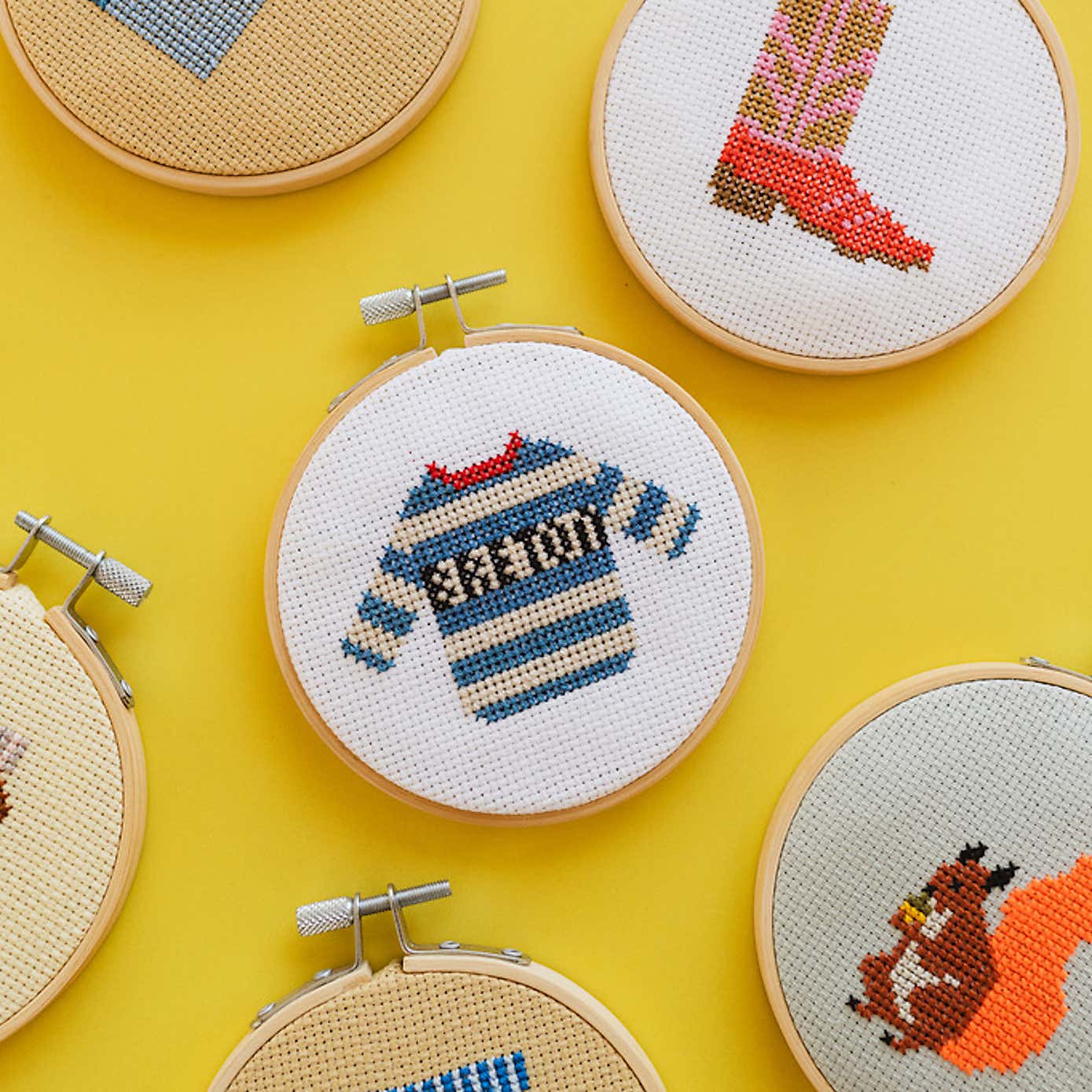 Cotton Clara Breton Cross Stitch Kit