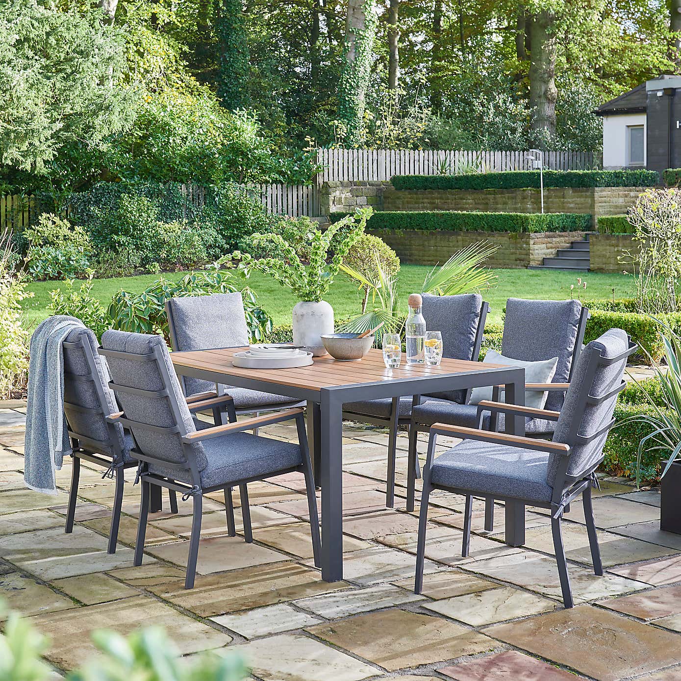 Easton 6 Seater Outdoor Dining Set