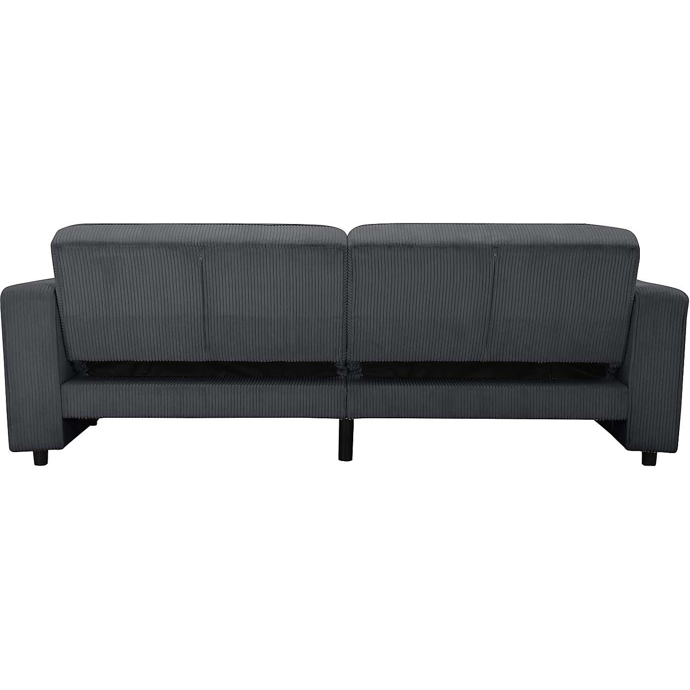 Allie Corduroy 3 Seater Sofa Bed