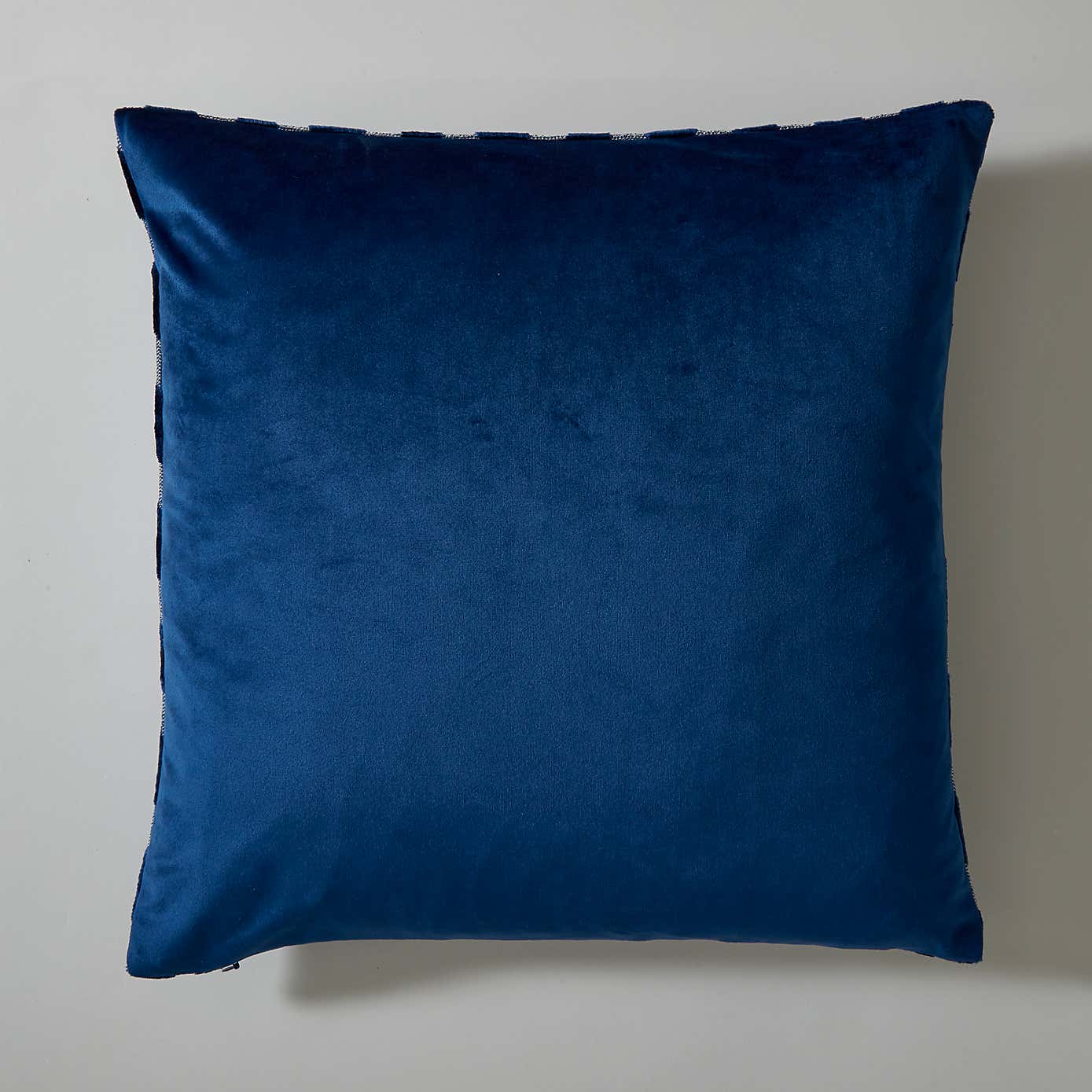 Cut Velvet Chevron Cushion Cover