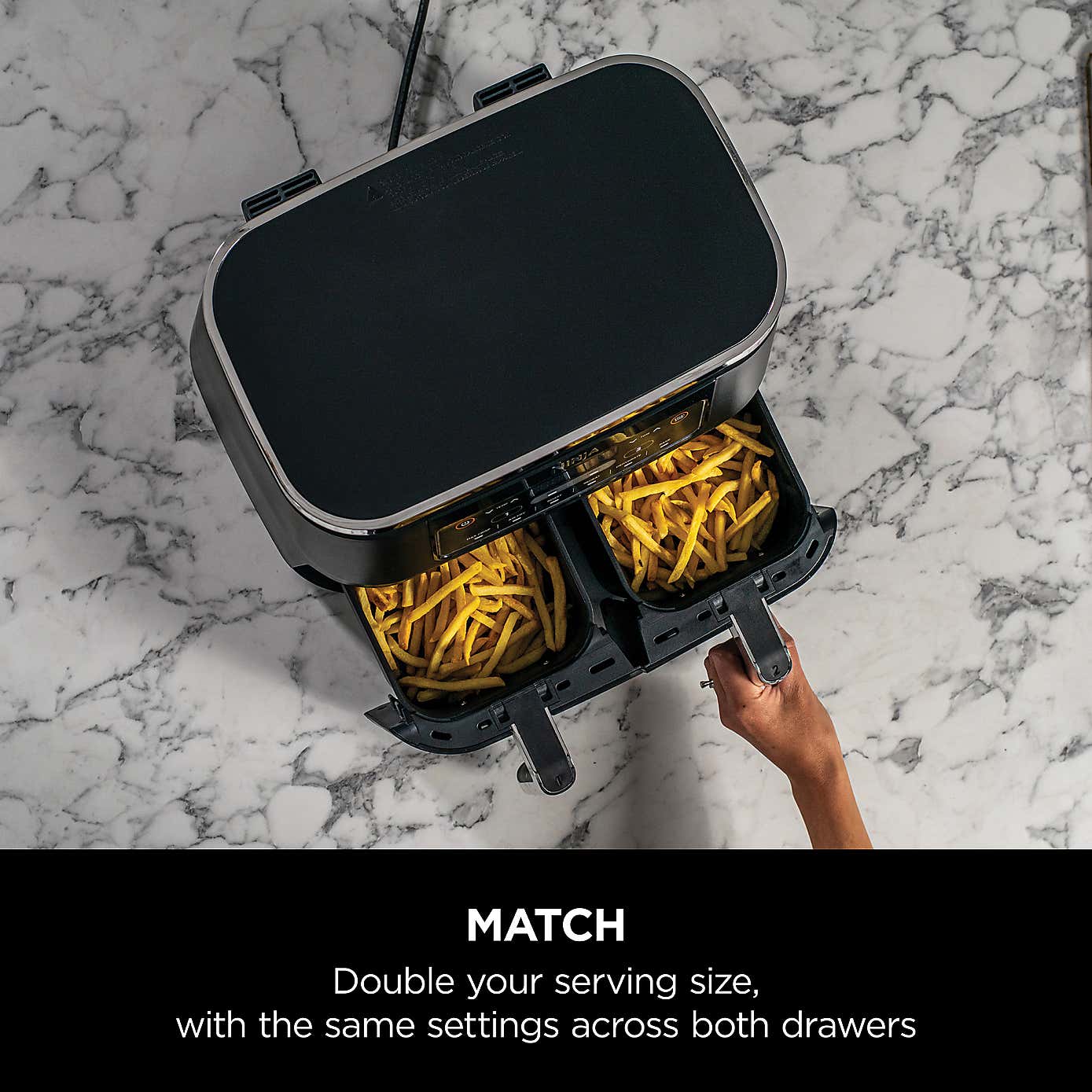 Ninja Foodi Dual Zone 7.6 Litre Air Fryer