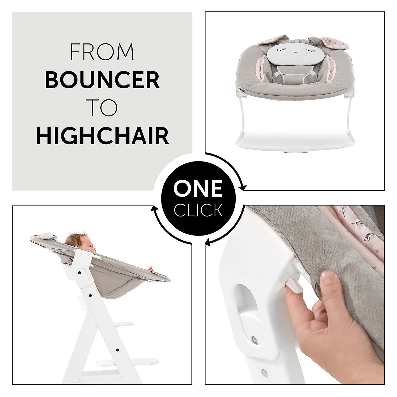 hauck Alpha 2 in 1 Bouncer