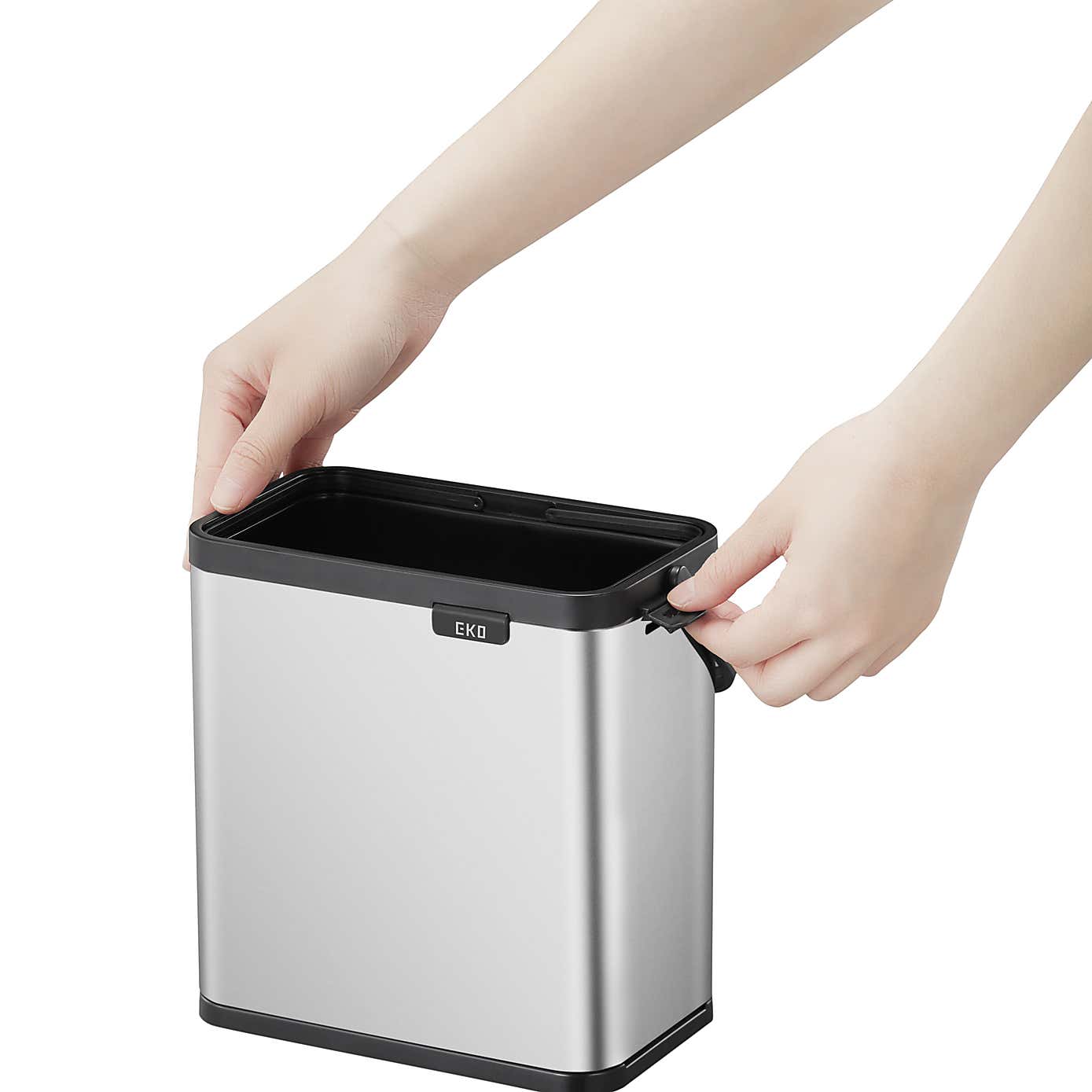 EKO Puro 3L Stainless Steel Food Waste Caddy