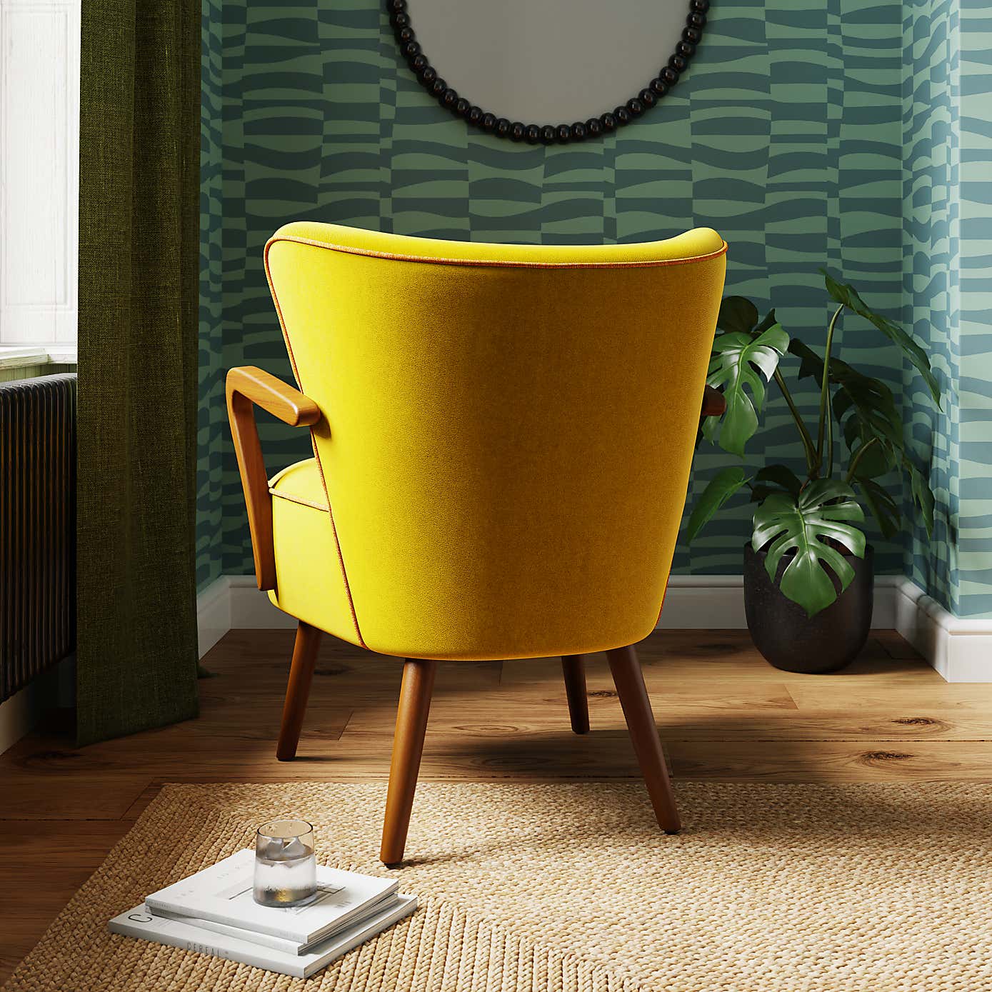 Eliza Contrast Occasional Armchair