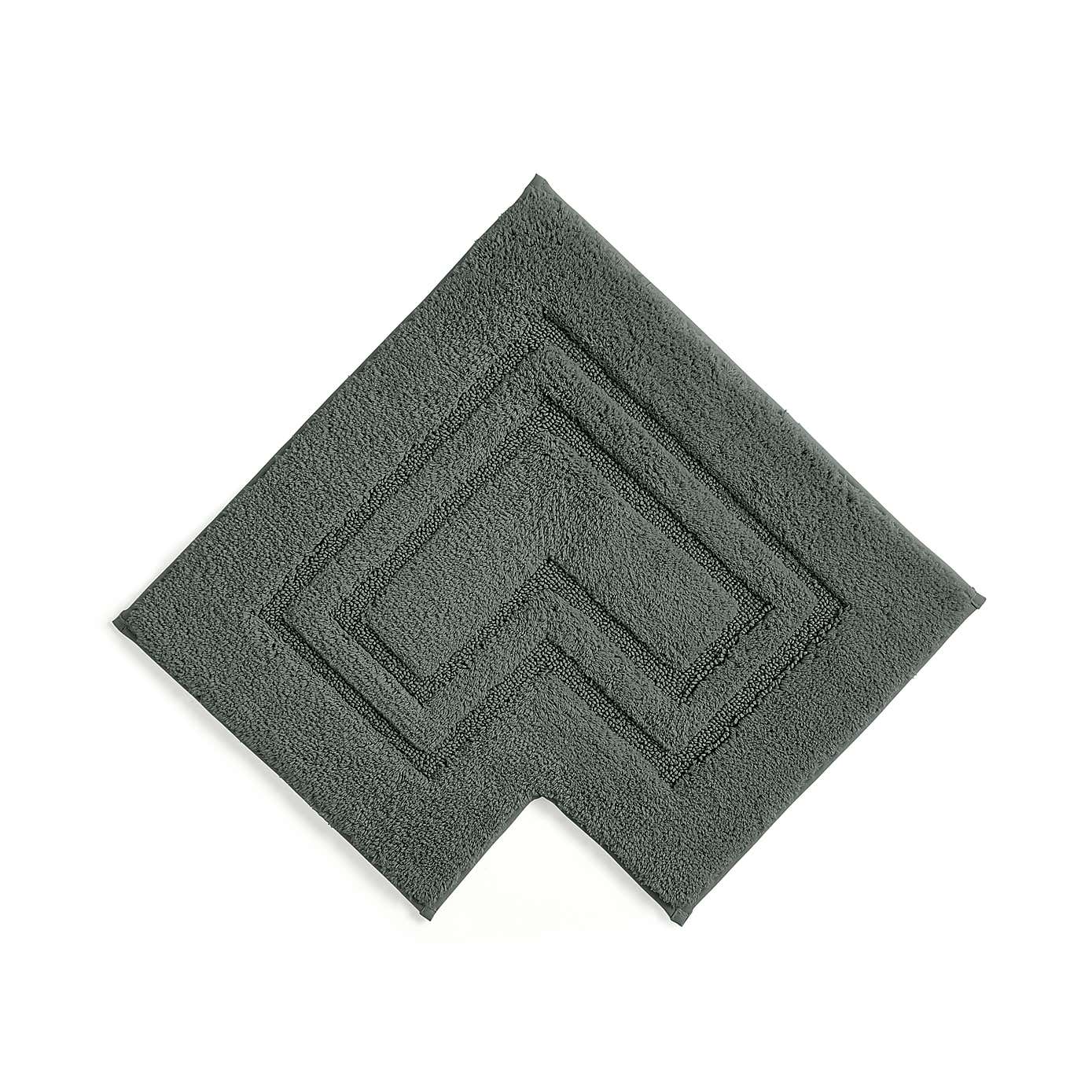 Luxury Cotton L Shaped Shower Mat