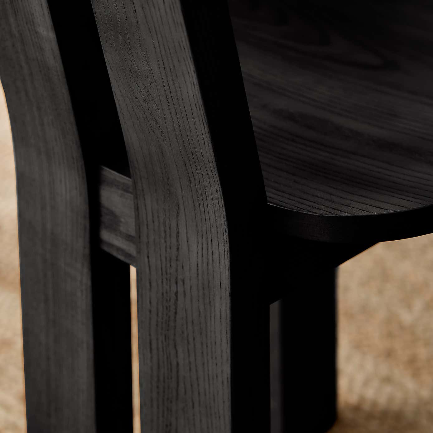 Cairo Stained Ash Dining Chair