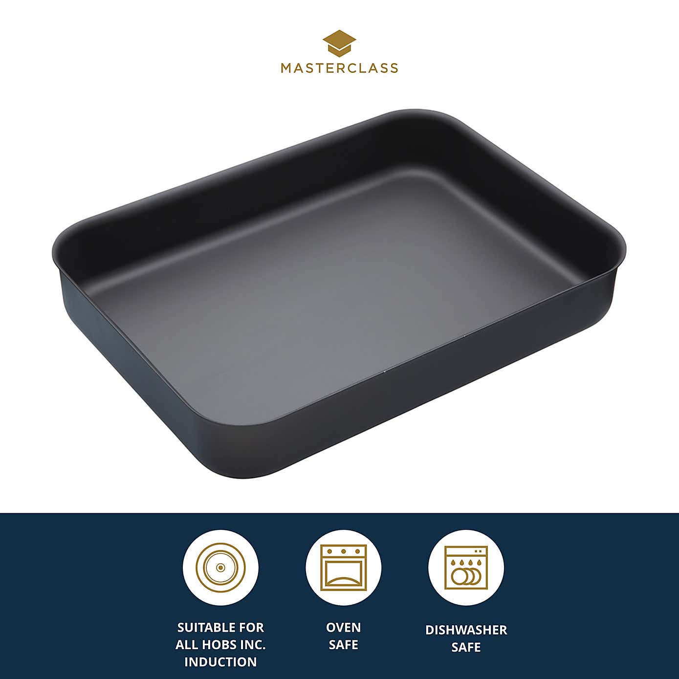 MasterClass Professional Non Stick Roasting Pan 42cm