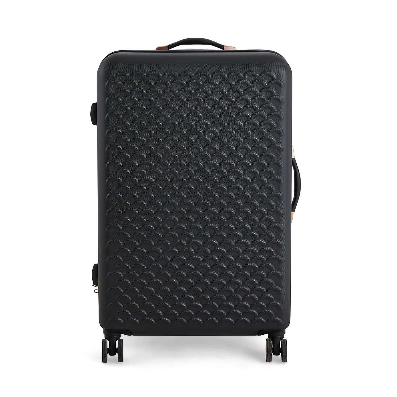 Scalloped Hard Shell Suitcase