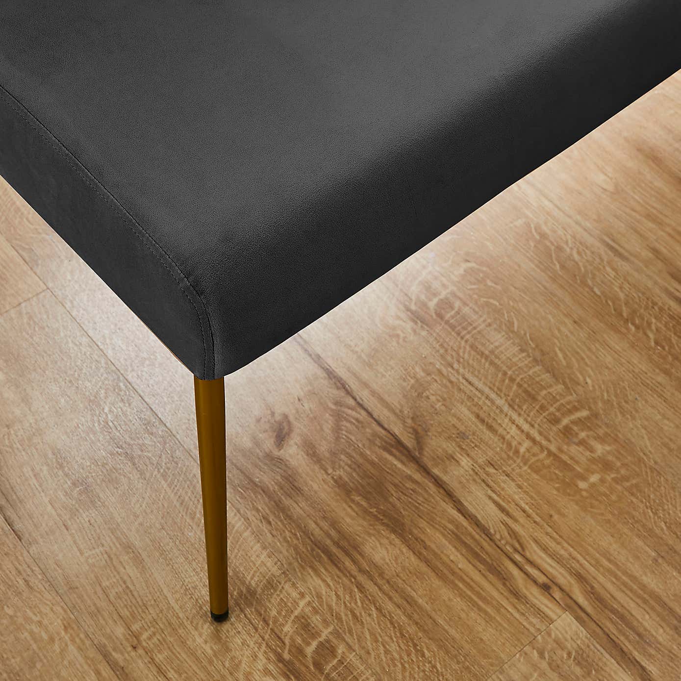 Kendall Velvet Corner Bench