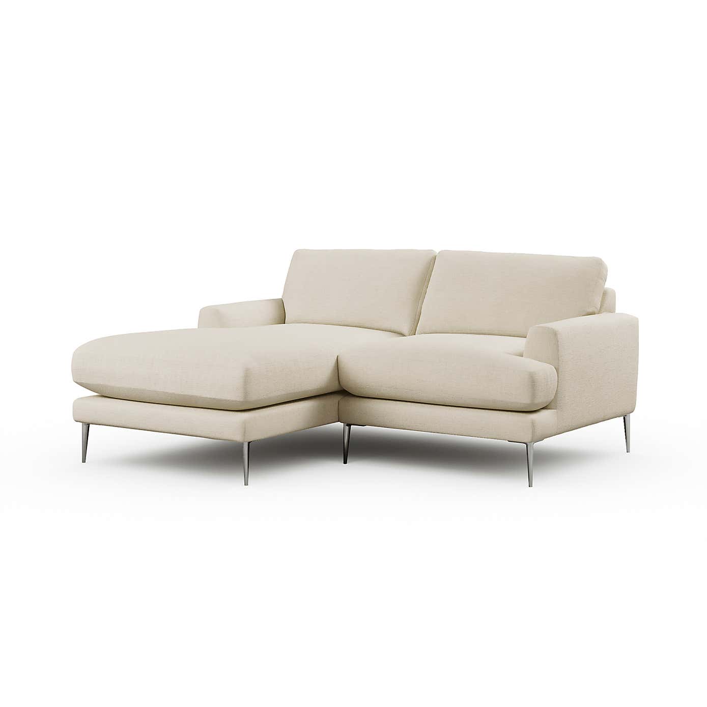 Lawson Chunky Tonal Weave Corner Chaise Sofa