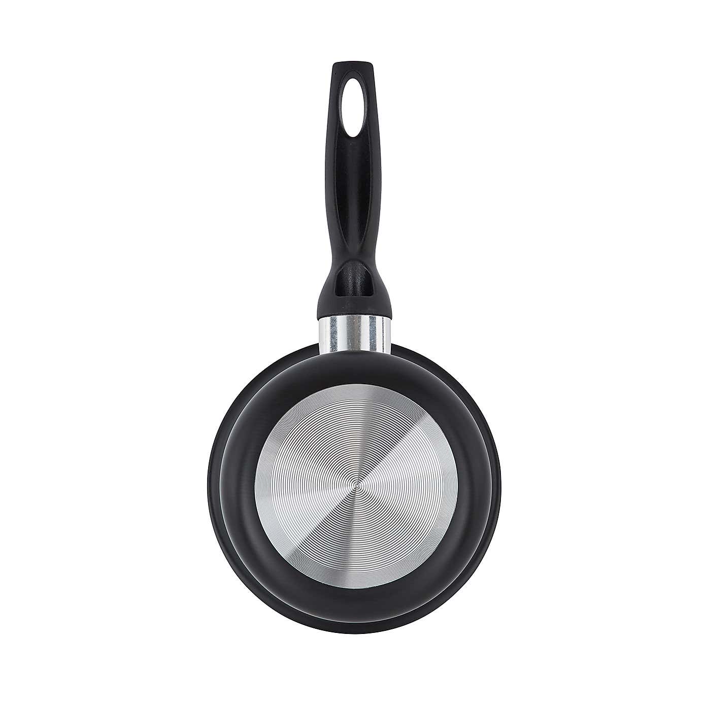 Essentials Non-Stick Aluminium Milk Pan, 14cm