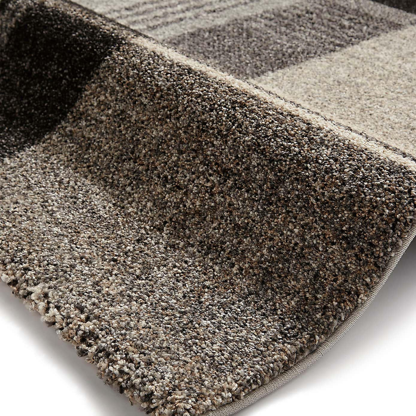 Beige and Black Elegant 4892 Rug